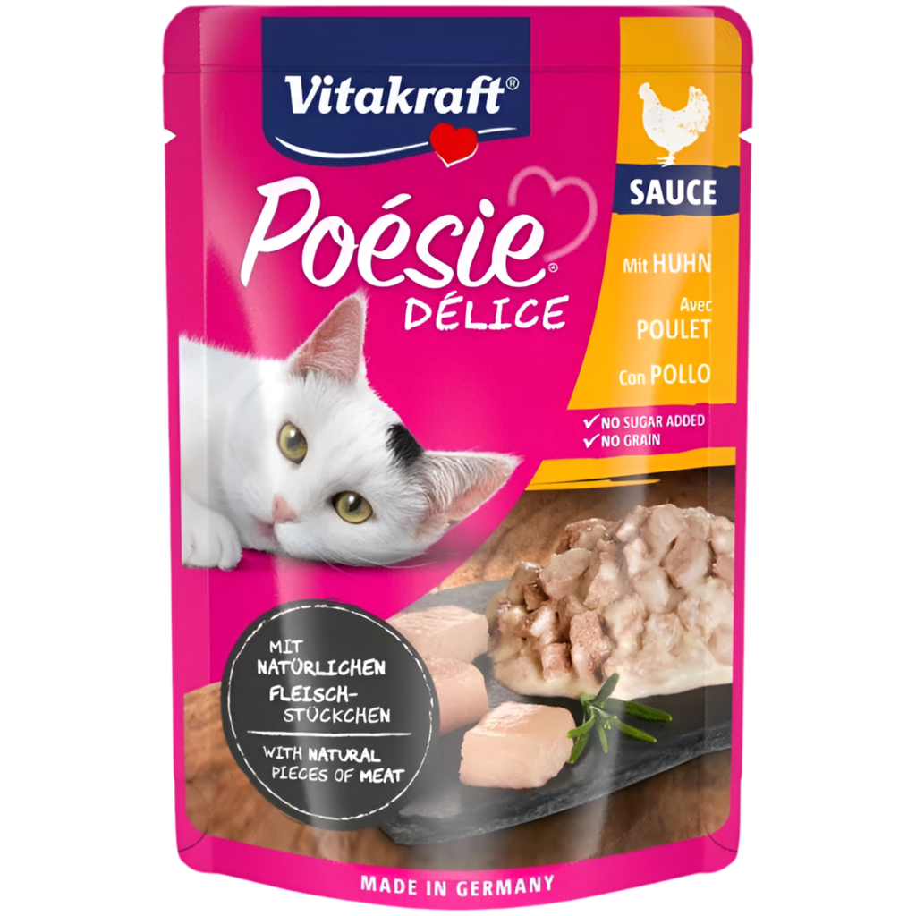 POÉSIE пауч с пилешко - Истински парченца месо във вкусно желе - Zoo-PetShop