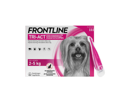 FRONTLINE
 TRI-ACT® FOR DOGS 2-5 kg
