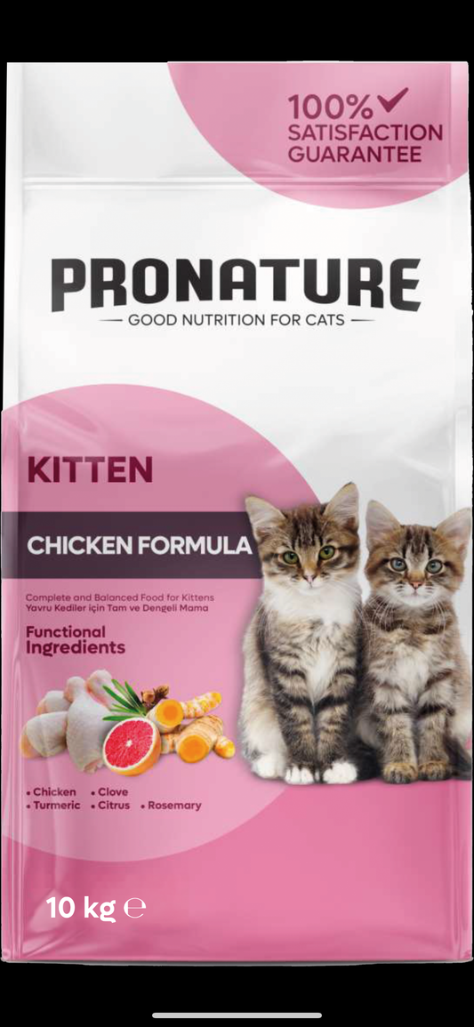 Pronature Kitten- Храна за малки котенца до 1 година от клас Super Premium