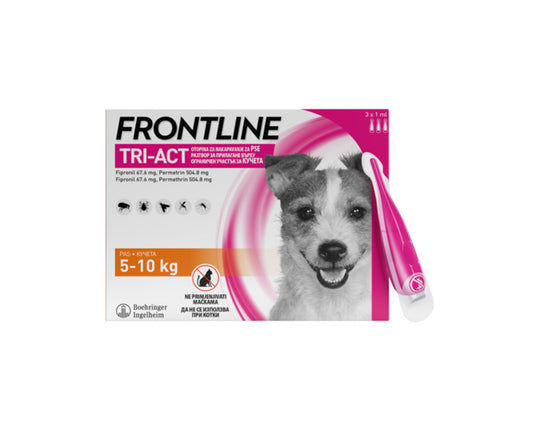 FRONTLINE
 TRI-ACT® FOR DOGS 5-10 kg