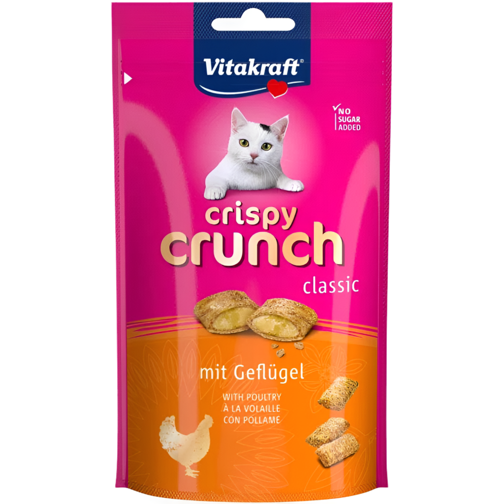 CRISPY CRUNCH classic - с ПТИЧЕ Рецепта без захар. Vitakraft - Zoo-PetShop