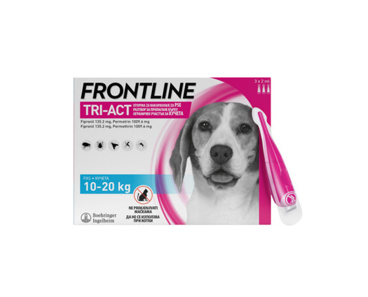 FRONTLINE
 TRI-ACT® FOR DOGS 10-20 kg