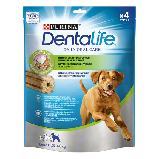 PURINA® DENTALIFE® LARGE, награди за кучета, 142 g - Zoo-PetShop