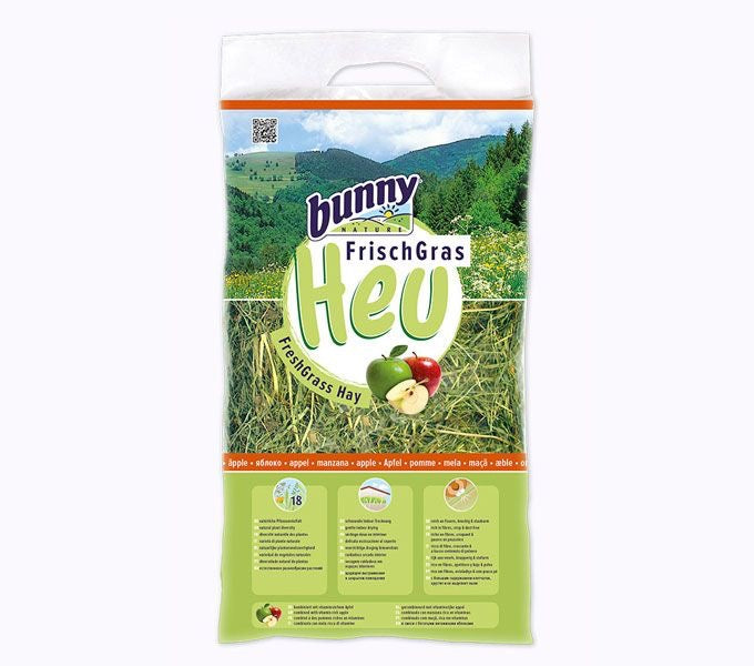 FreshGrass Hay Apples – Сено от свежа трева с ябълки - Zoo-PetShop