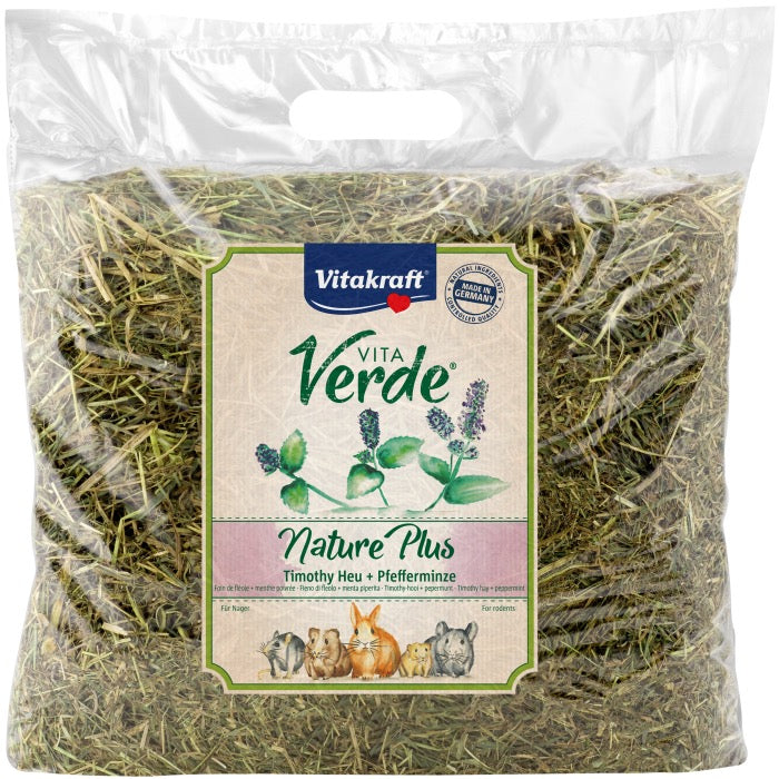 VITA Verde® Nature Plus - СЕНО ОТ ТИМОТЕЙКА + МЕНТА 500g - Zoo-PetShop