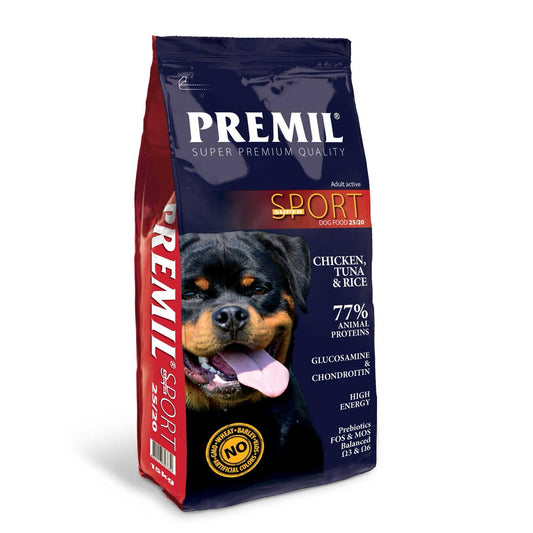 Premil Super Sport 25-20 за силно активни кучета 15кг - Zoo-PetShop