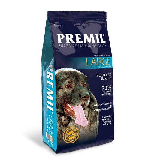 Premil Adult Large - За големи и гигантски породи над 18 месеца- 15кг - Zoo-PetShop