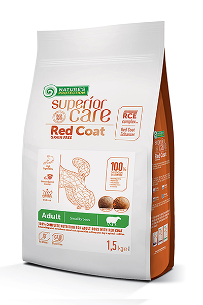 Red Coat Grain Free Lamb Adult Small and Mini Breeds! COMPLETE DRY FOOD WITH LAMB FOR ADULT DOGS OF ALL BREEDS WITH RED COAT