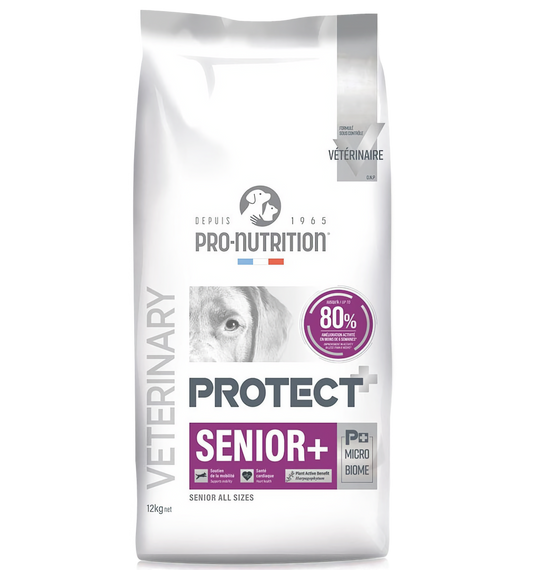 Pro-Nutrition Flatazor PROTECT Senior+ 12 kg – Храна за възрастни кучета с 69% животински протеини - Zoo-PetShop