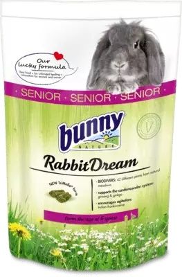 bunny SENIOR 1,5kg - KANINICHENTRAUM (серия „Заешка мечта”) – Храна за зайчета след 6-тата година! - Zoo-PetShop