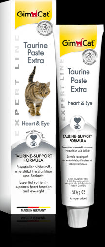 Тауринова Паста за котки 50 г - GimCat Expert Line - Препоръчана от ветеринарите - Zoo-PetShop