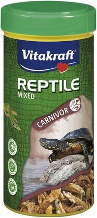 Храна за водни костенурки 250мл - Vitakraft ® REPTILE MIXED МИКС ЗА МЕСОЯДНИ ВЛЕЧУГИ - Zoo-PetShop
