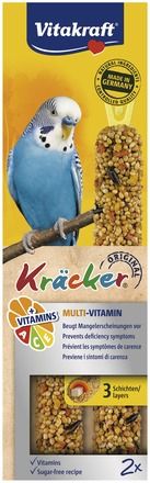 Лакомство за вълнисти папагали - Vitakraft - Крекер мултивитамин 2бр. - Zoo-PetShop