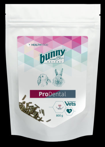 HEALTHFOOD ProDental 800 g - Пълноценна храна за пораснали мини зайчета при проблеми със зъбите - Zoo-PetShop