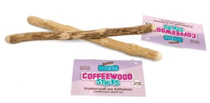 bunny INTERACTIVE COFFEEWOOD STICKS Пръчка от кафеено дърво 1 бр. за мини зайчета и гризачи - Zoo-PetShop