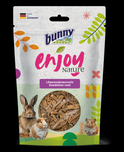 Bunny Nature Корени от глухарче 100 г - Dandelion roots 100 g - Zoo-PetShop