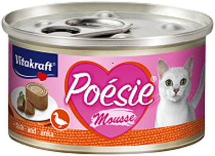 Vitakraft, POÉSIE - Консерва с патица - МУС - Zoo-PetShop