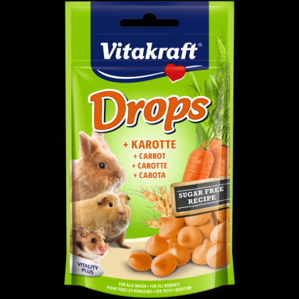 Vitakraft, DROPS +KAROTTE - БОНБОНИ С МОРКОВИ - Zoo-PetShop